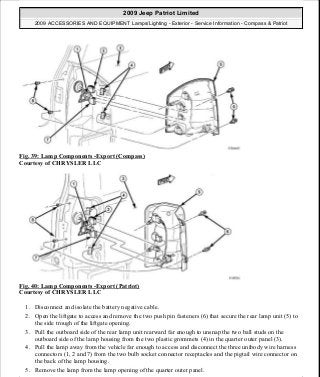 Manuales de reparaciones jeep compass y patriot limited 2007-2009