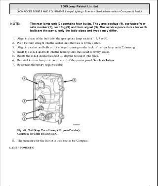 Manuales de reparaciones jeep compass y patriot limited 2007-2009