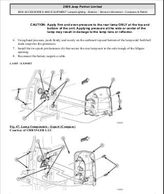 Manuales de reparaciones jeep compass y patriot limited 2007-2009