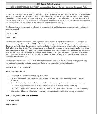 Manuales de reparaciones jeep compass y patriot limited 2007-2009