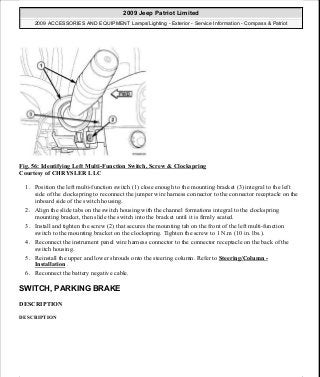 Manuales de reparaciones jeep compass y patriot limited 2007-2009