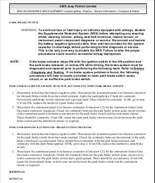 Manuales de reparaciones jeep compass y patriot limited 2007-2009