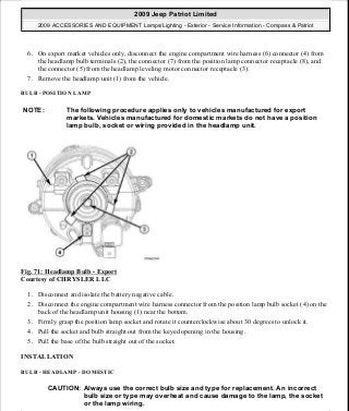 Manuales de reparaciones jeep compass y patriot limited 2007-2009