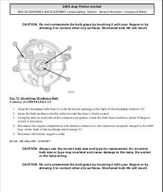Manuales de reparaciones jeep compass y patriot limited 2007-2009