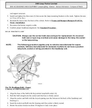 Manuales de reparaciones jeep compass y patriot limited 2007-2009