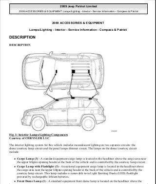 Manuales de reparaciones jeep compass y patriot limited 2007-2009