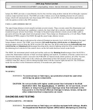 Manuales de reparaciones jeep compass y patriot limited 2007-2009