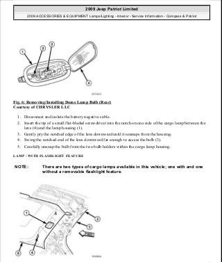 Manuales de reparaciones jeep compass y patriot limited 2007-2009