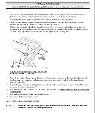 Manuales de reparaciones jeep compass y patriot limited 2007-2009