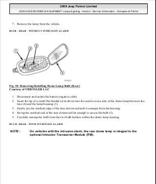 Manuales de reparaciones jeep compass y patriot limited 2007-2009