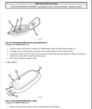 Manuales de reparaciones jeep compass y patriot limited 2007-2009