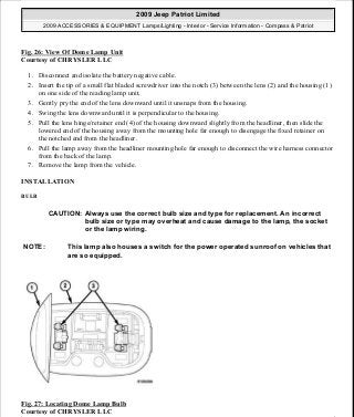 Manuales de reparaciones jeep compass y patriot limited 2007-2009