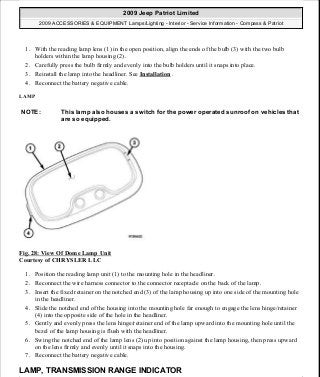 Manuales de reparaciones jeep compass y patriot limited 2007-2009