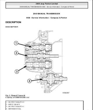 Manuales de reparaciones jeep compass y patriot limited 2007-2009