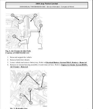 Manuales de reparaciones jeep compass y patriot limited 2007-2009