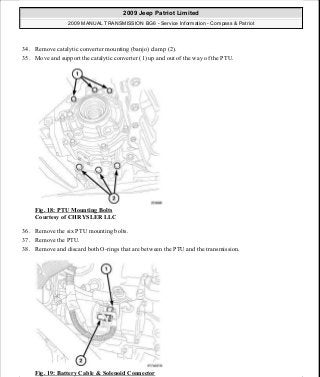 Manuales de reparaciones jeep compass y patriot limited 2007-2009