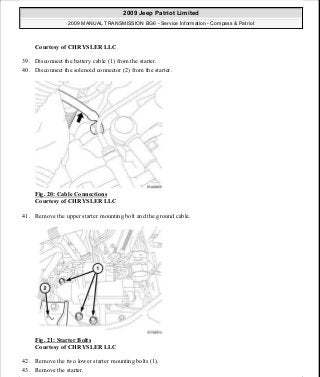Manuales de reparaciones jeep compass y patriot limited 2007-2009