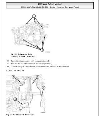 Manuales de reparaciones jeep compass y patriot limited 2007-2009