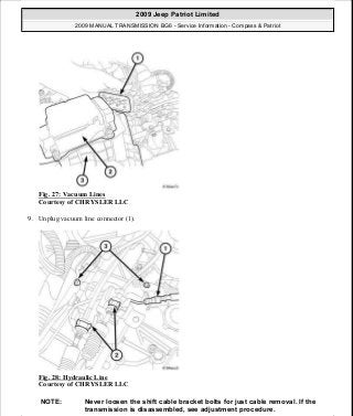 Manuales de reparaciones jeep compass y patriot limited 2007-2009