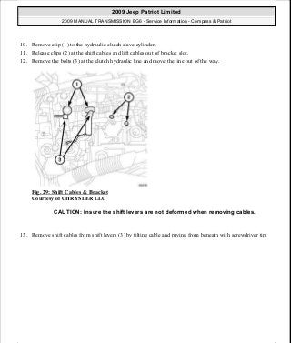 Manuales de reparaciones jeep compass y patriot limited 2007-2009