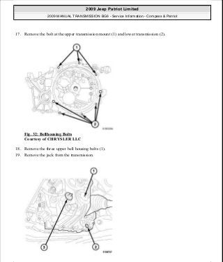 Manuales de reparaciones jeep compass y patriot limited 2007-2009