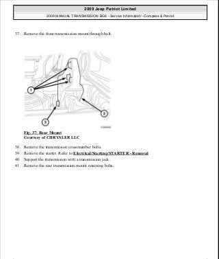 Manuales de reparaciones jeep compass y patriot limited 2007-2009