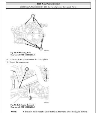 Manuales de reparaciones jeep compass y patriot limited 2007-2009