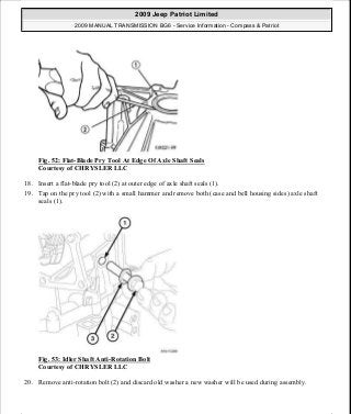 Manuales de reparaciones jeep compass y patriot limited 2007-2009