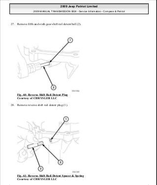 Manuales de reparaciones jeep compass y patriot limited 2007-2009
