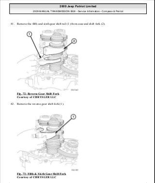 Manuales de reparaciones jeep compass y patriot limited 2007-2009