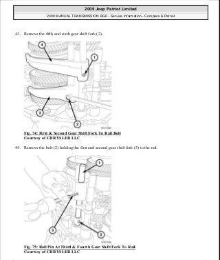 Manuales de reparaciones jeep compass y patriot limited 2007-2009