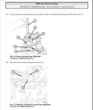Manuales de reparaciones jeep compass y patriot limited 2007-2009