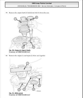 Manuales de reparaciones jeep compass y patriot limited 2007-2009