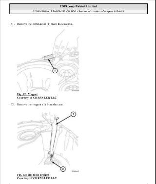 Manuales de reparaciones jeep compass y patriot limited 2007-2009
