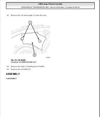 Manuales de reparaciones jeep compass y patriot limited 2007-2009