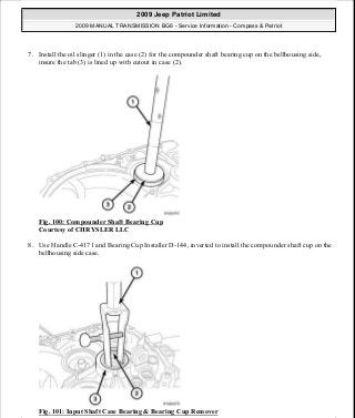 Manuales de reparaciones jeep compass y patriot limited 2007-2009
