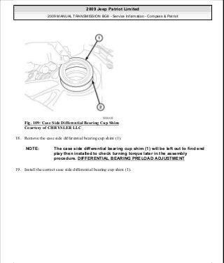Manuales de reparaciones jeep compass y patriot limited 2007-2009