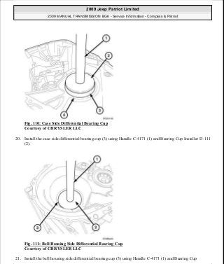 Manuales de reparaciones jeep compass y patriot limited 2007-2009