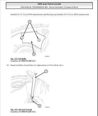 Manuales de reparaciones jeep compass y patriot limited 2007-2009