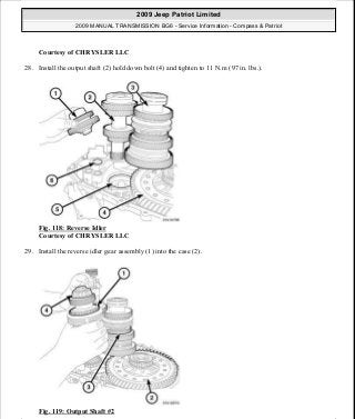 Manuales de reparaciones jeep compass y patriot limited 2007-2009
