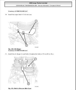Manuales de reparaciones jeep compass y patriot limited 2007-2009
