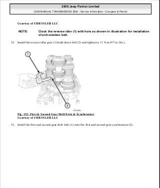 Manuales de reparaciones jeep compass y patriot limited 2007-2009