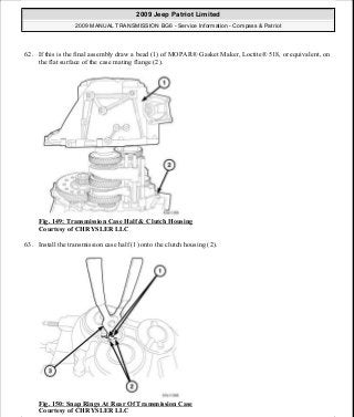 Manuales de reparaciones jeep compass y patriot limited 2007-2009