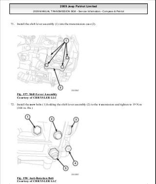 Manuales de reparaciones jeep compass y patriot limited 2007-2009