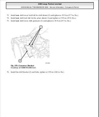Manuales de reparaciones jeep compass y patriot limited 2007-2009