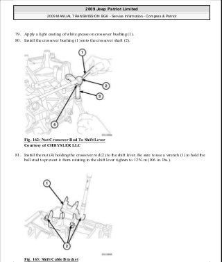 Manuales de reparaciones jeep compass y patriot limited 2007-2009