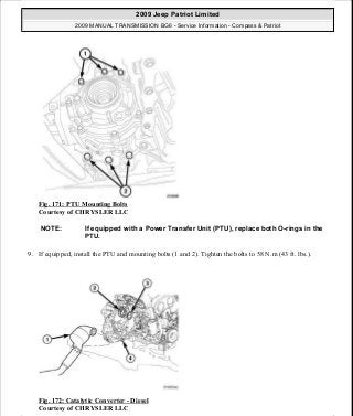 Manuales de reparaciones jeep compass y patriot limited 2007-2009