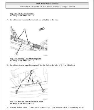 Manuales de reparaciones jeep compass y patriot limited 2007-2009