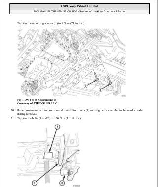 Manuales de reparaciones jeep compass y patriot limited 2007-2009