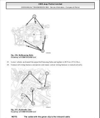Manuales de reparaciones jeep compass y patriot limited 2007-2009